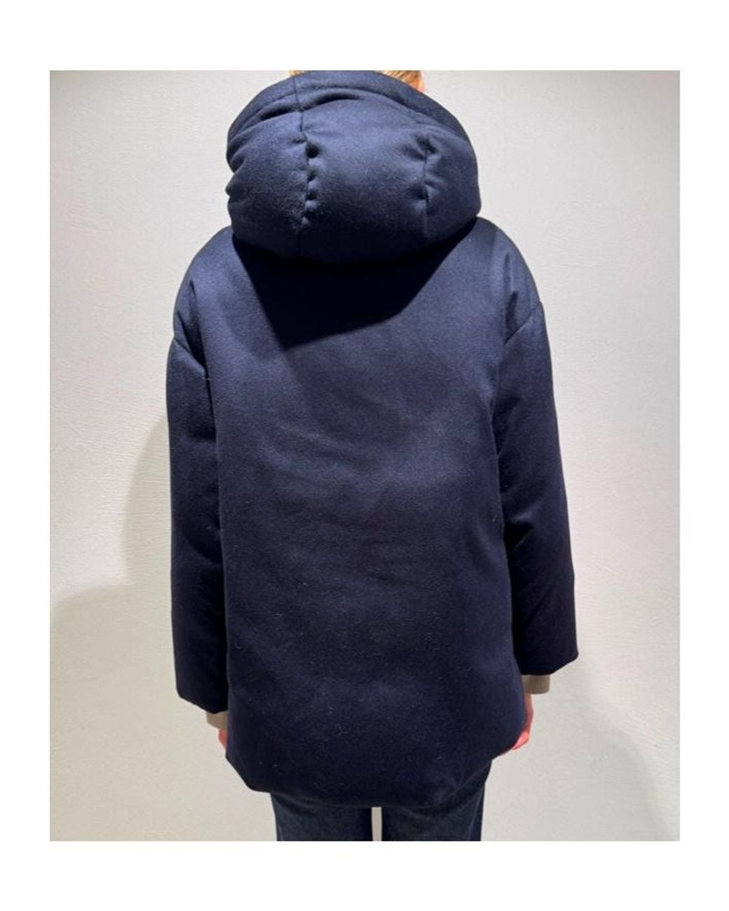 Max Mara Blue The Cube Reversible Puffer Jacket