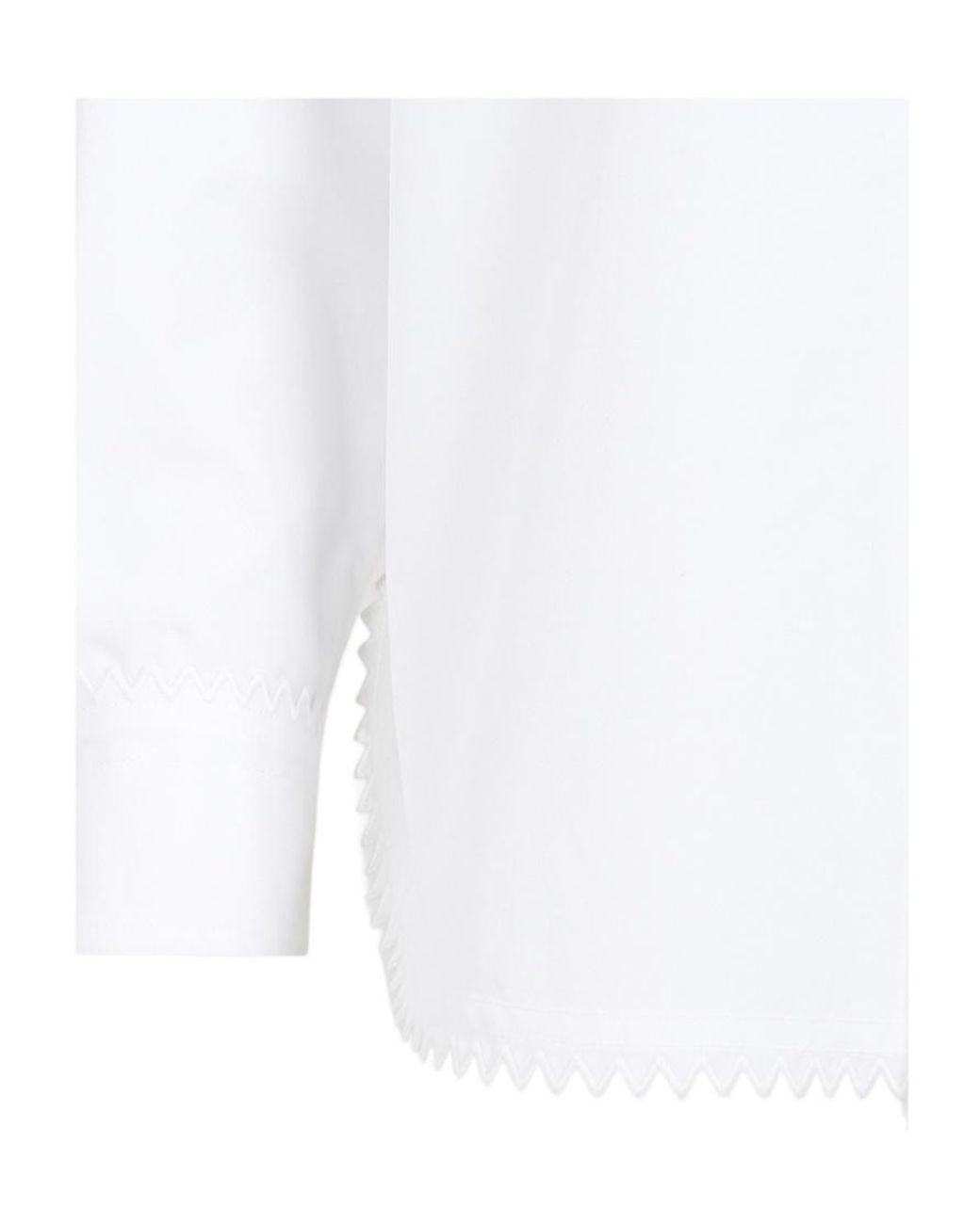 Bottega Veneta White Long Sleeved Buttoned Shirt