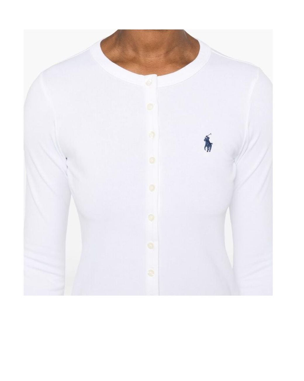 Polo Ralph Lauren White Polo Pony-Embroidered Shirt