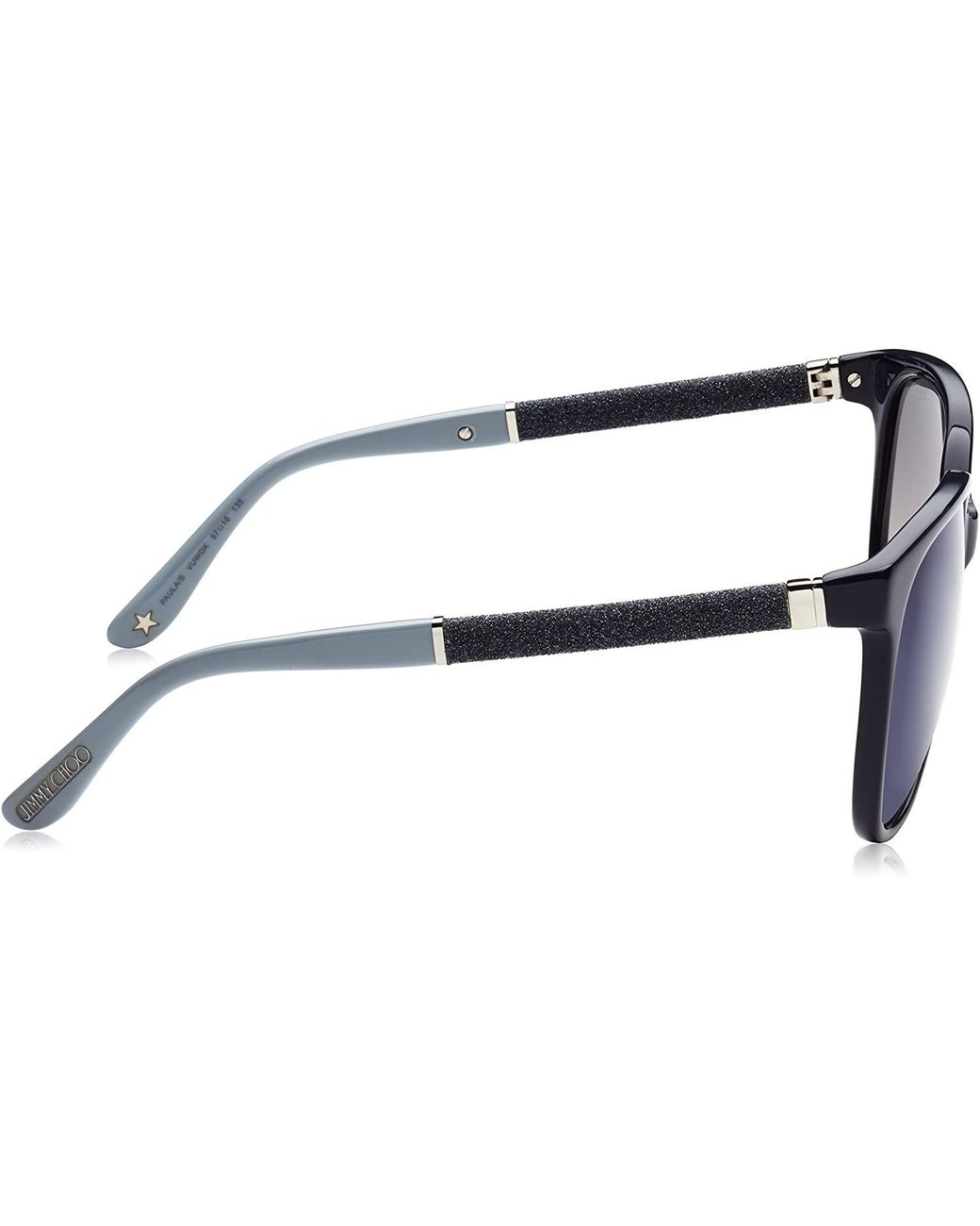 Jimmy Choo Blue Logo Sunglasses