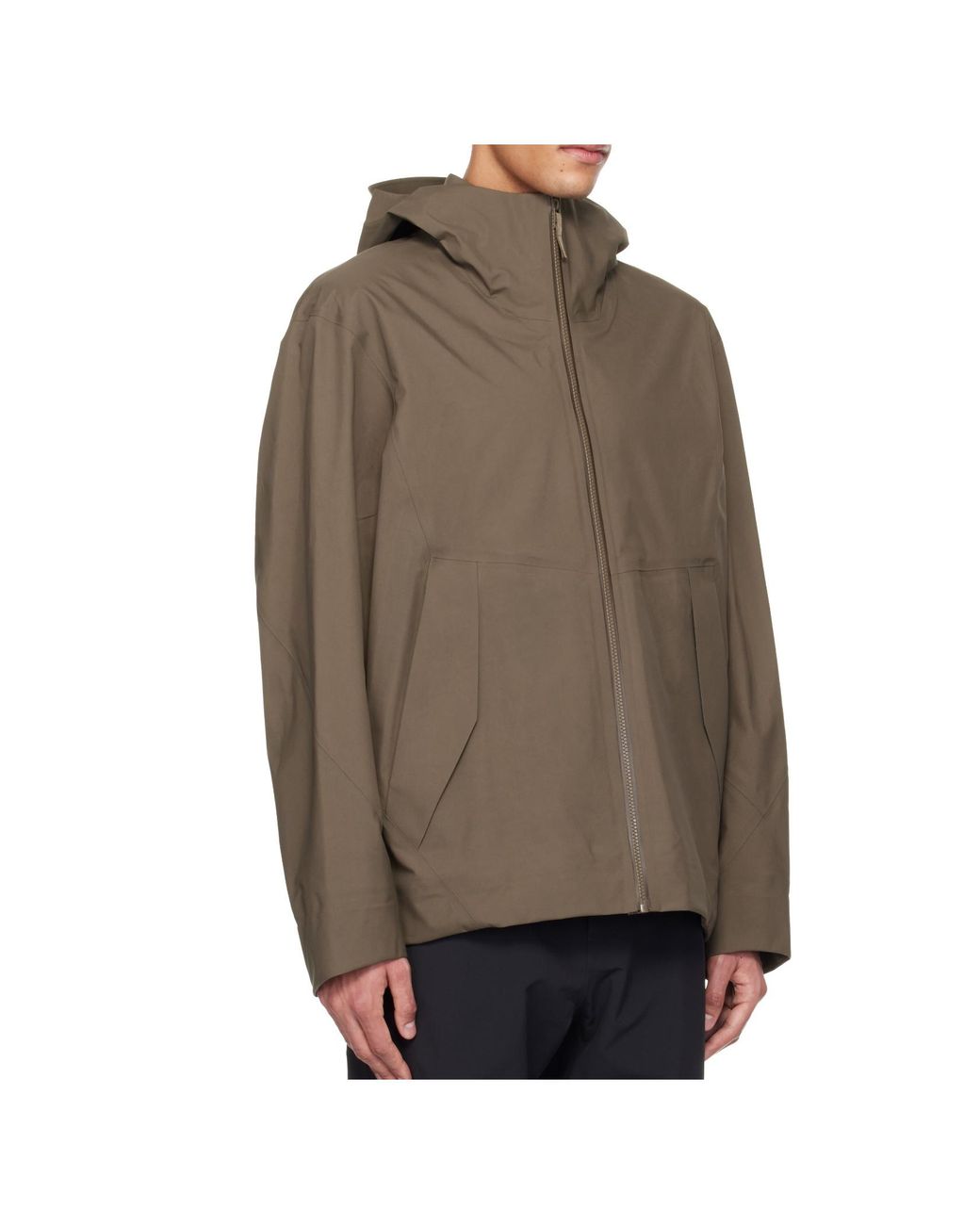 Veilance Brown Diode Zip Jacket for men
