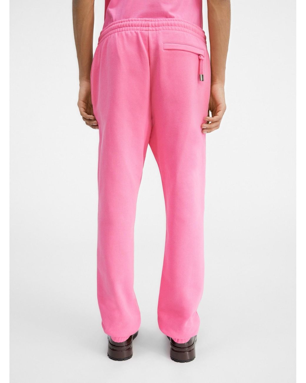 Jacquemus Pink Le Jogging Track Pants for men