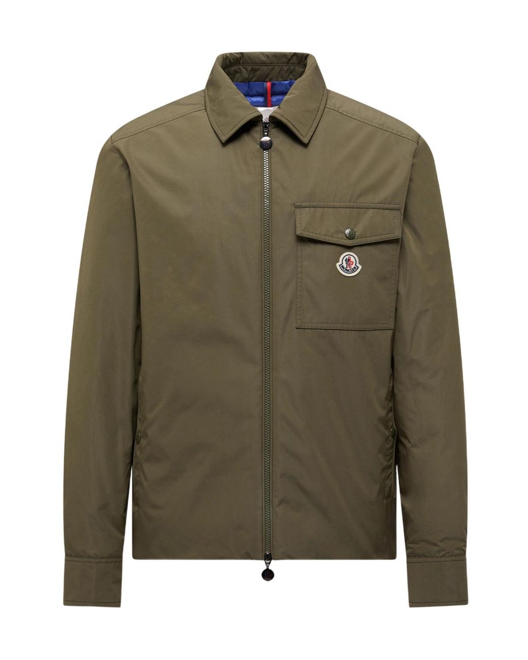 Moncler Green Vigeon Zipped Jacket for men