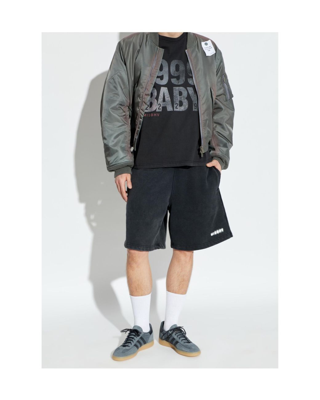 M I S B H V Black 999 Baby T-Shirt for men