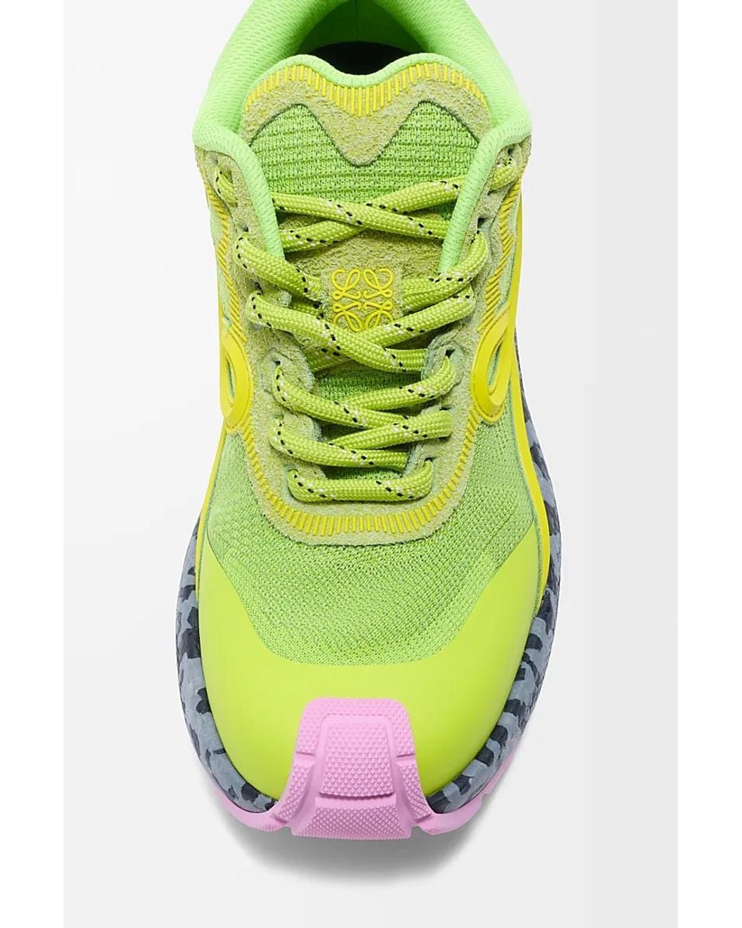Loewe Yellow Pogo Low-Top Sneakers