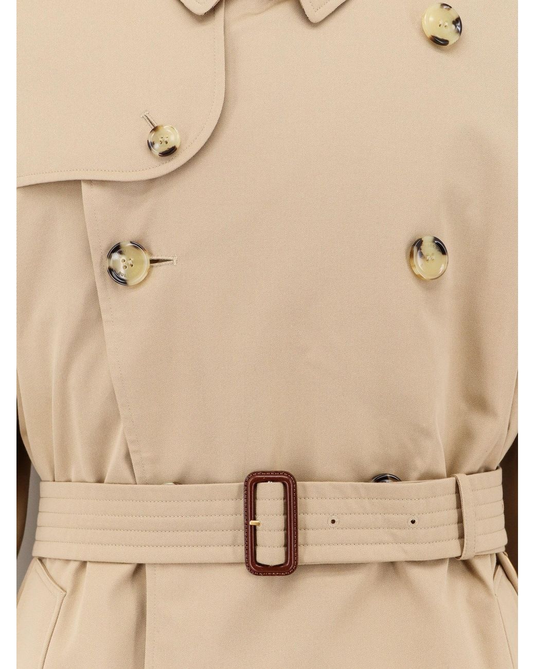 Burberry Natural Long Kensington Heritage Trench Coat for men