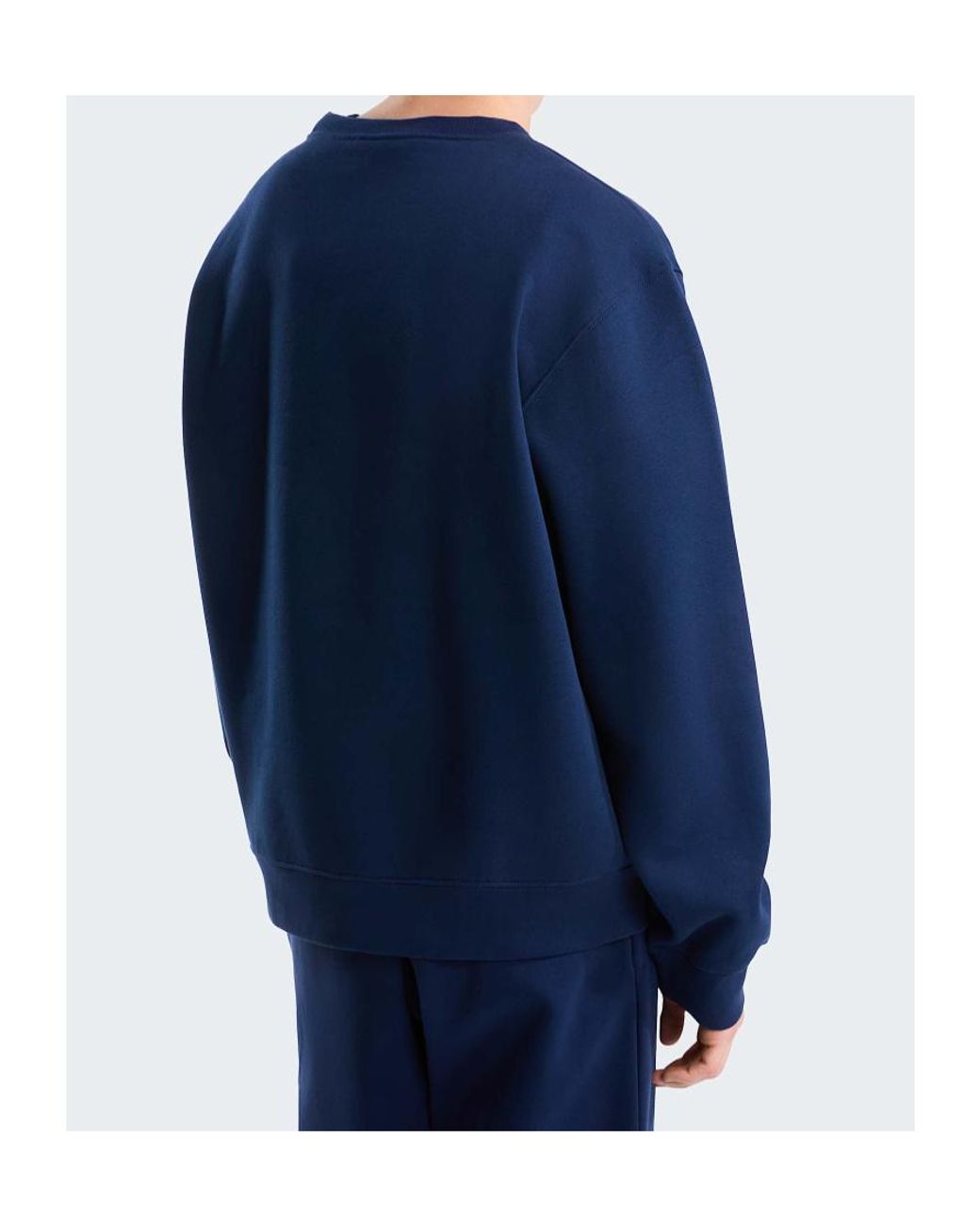 The North Face Blue Tnf Essential Simple Dome Relaxed Sweatshirt for men