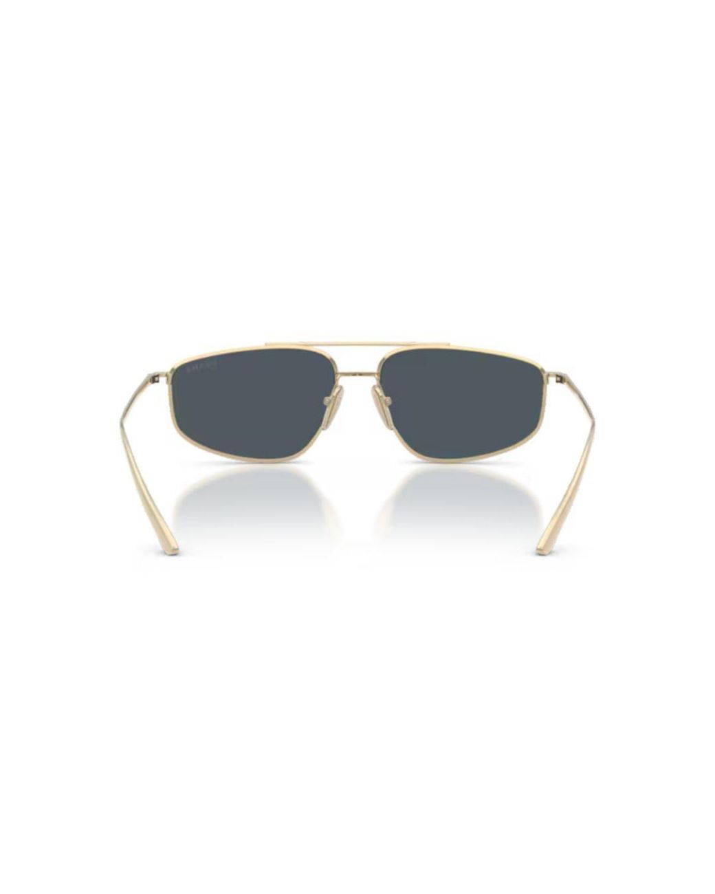 Prada White Eyewear Geometric Frame Sunglasses