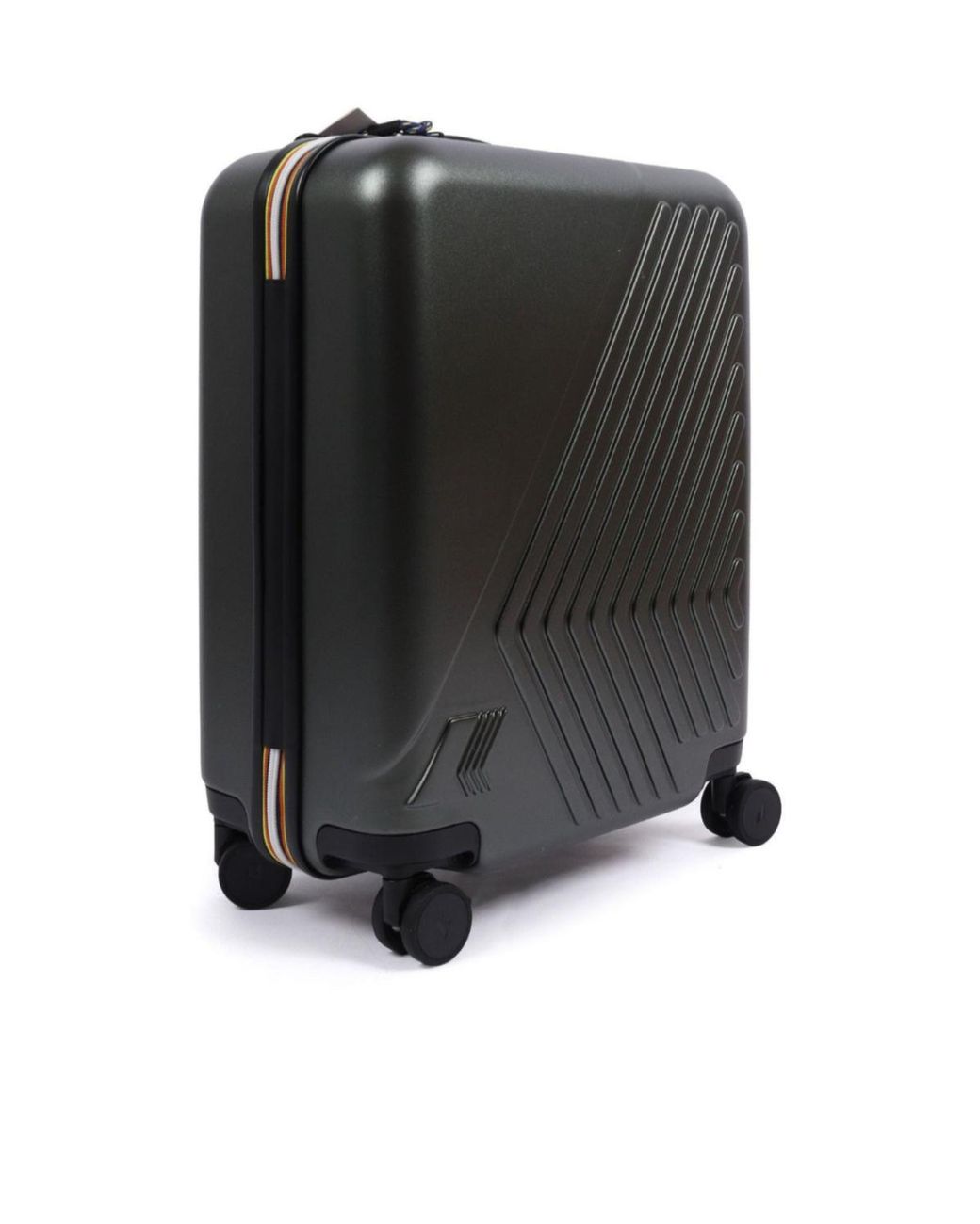 K-Way Black Eudoxie Logo Embossed Trolley for men