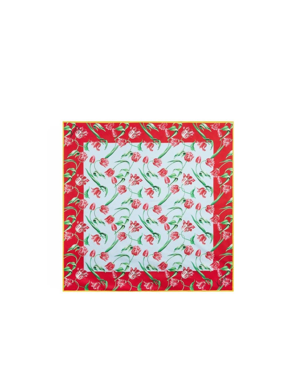 KENZO Red Tulip' Square 90