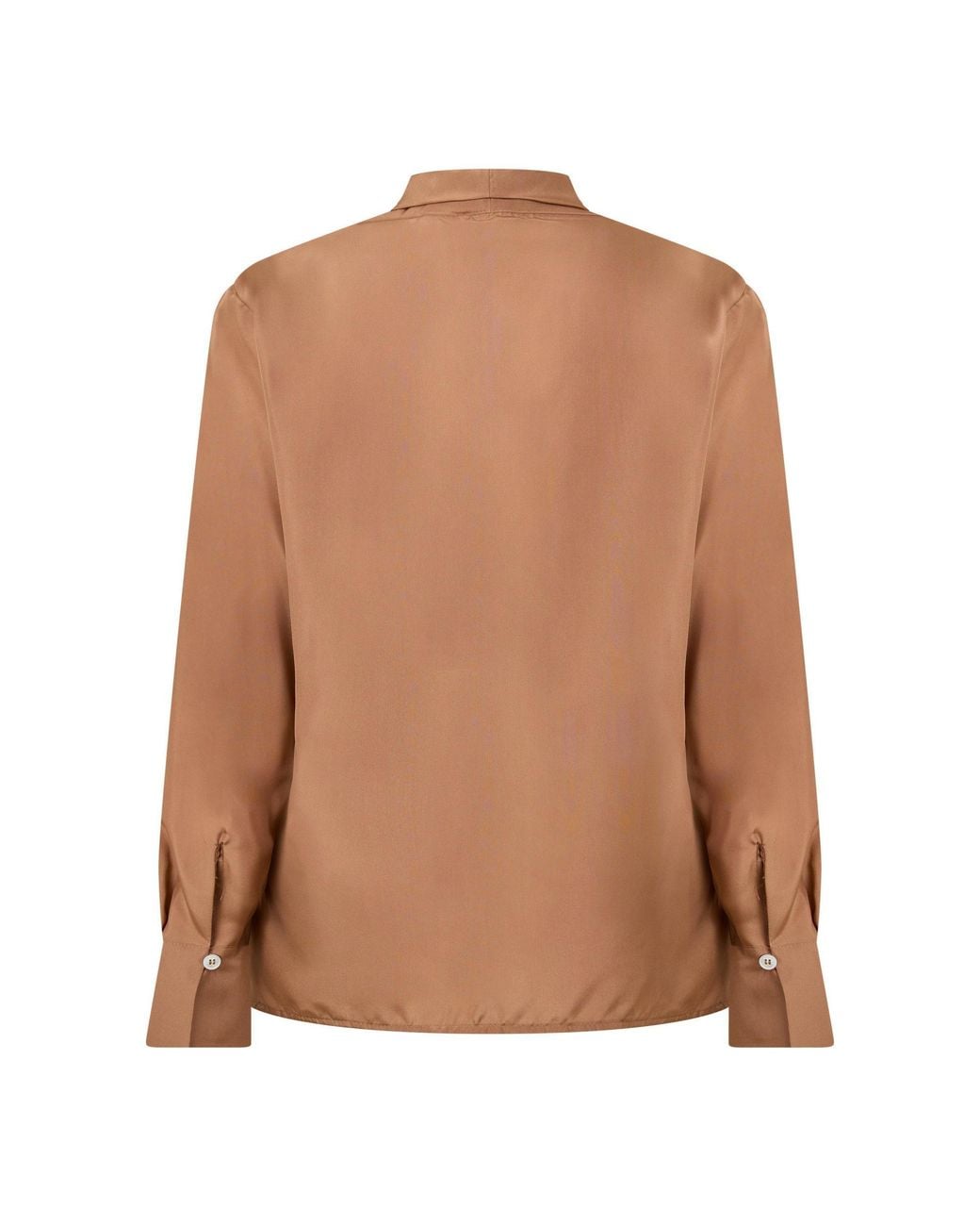Marella Brown Long-Sleeved Cover-Up