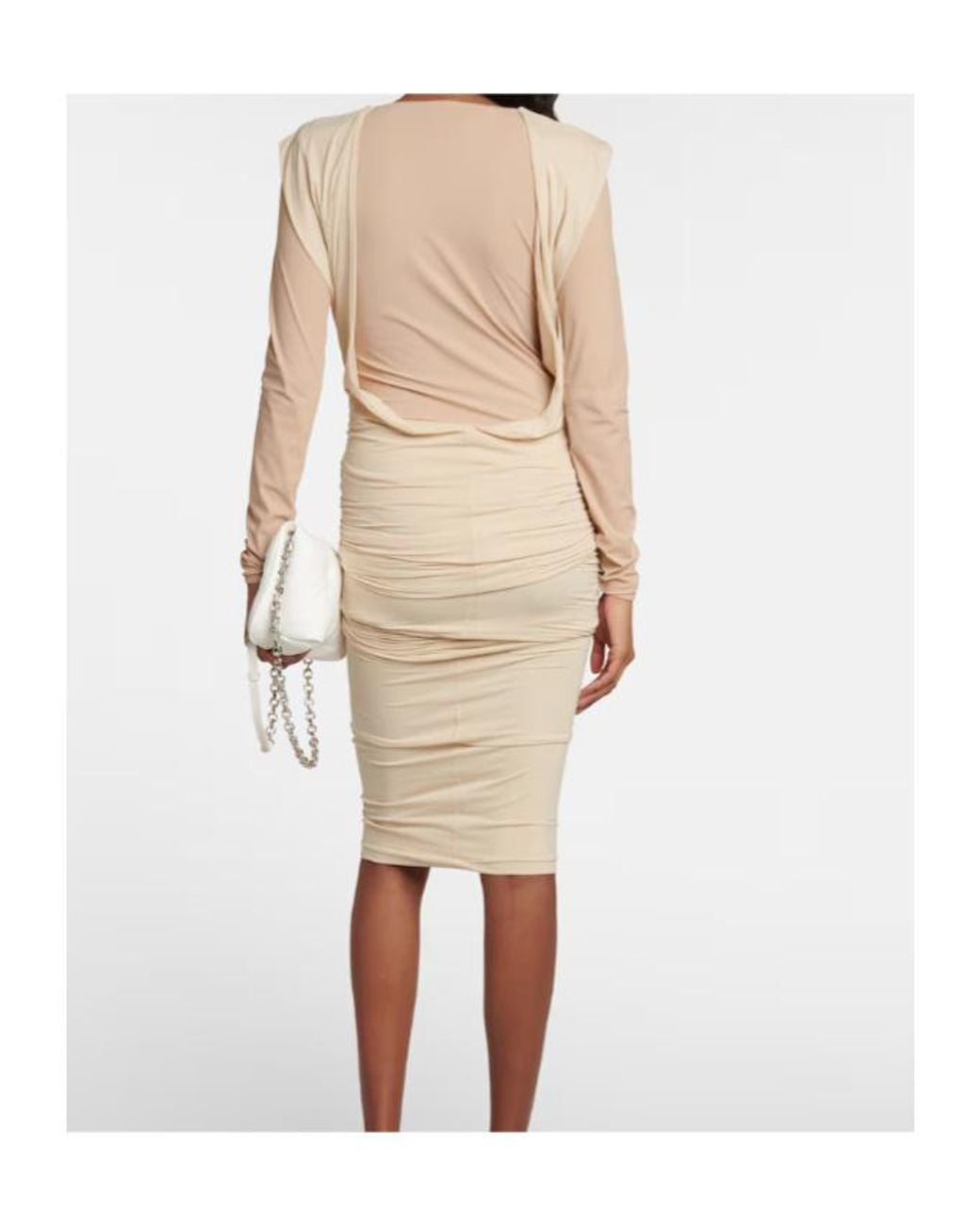 MM6 by Maison Margiela White Maxi Dress