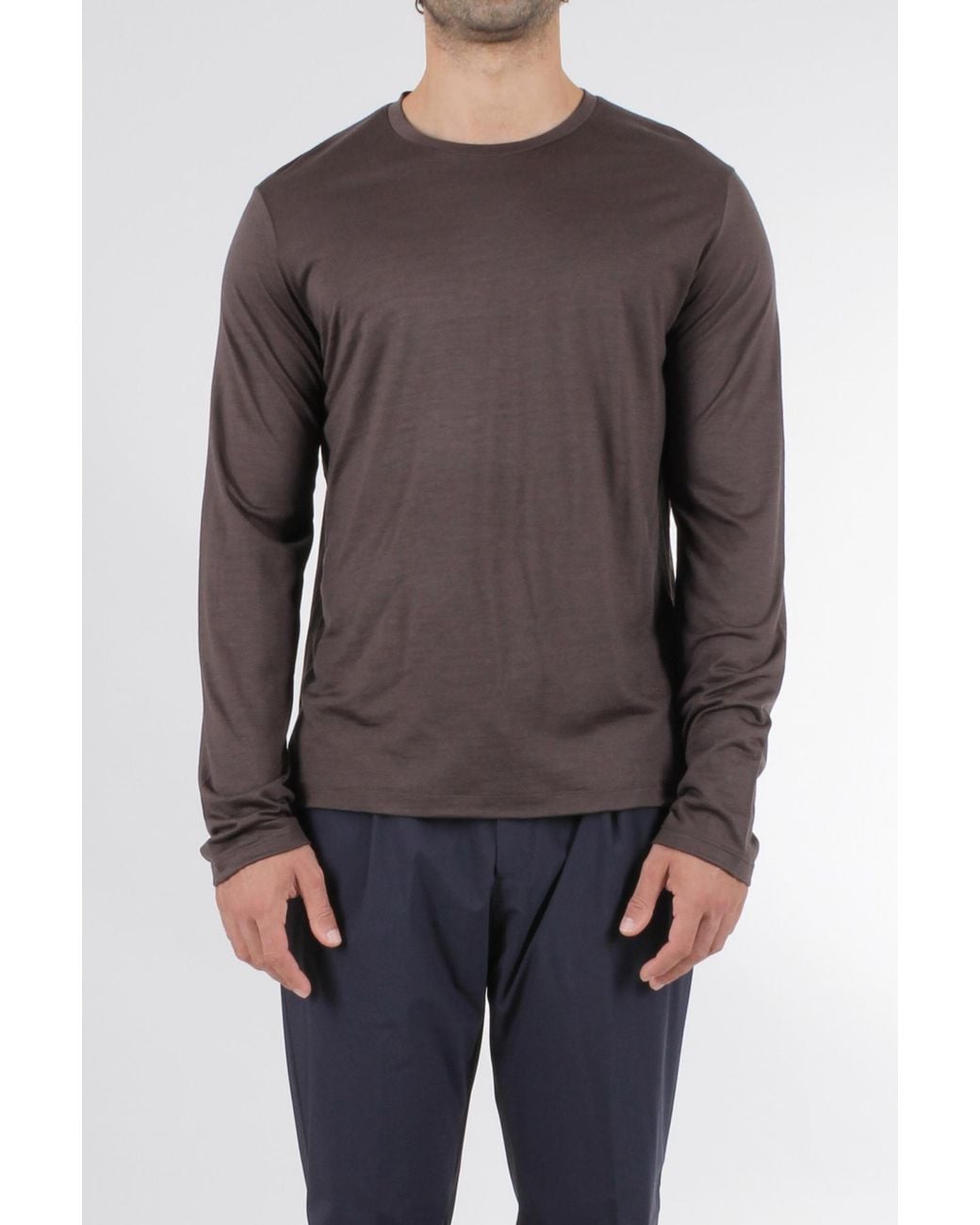 Herno Black Long Sleeved Jumper for men
