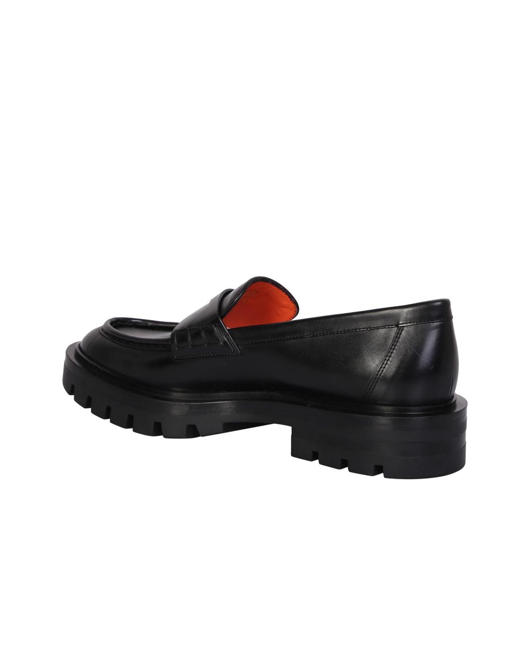 Santoni Black Shoes