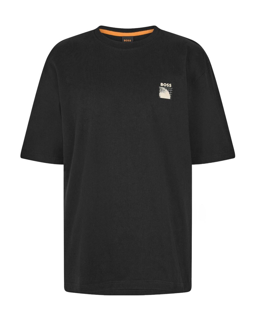 Boss Black Printed T-Shirt for men