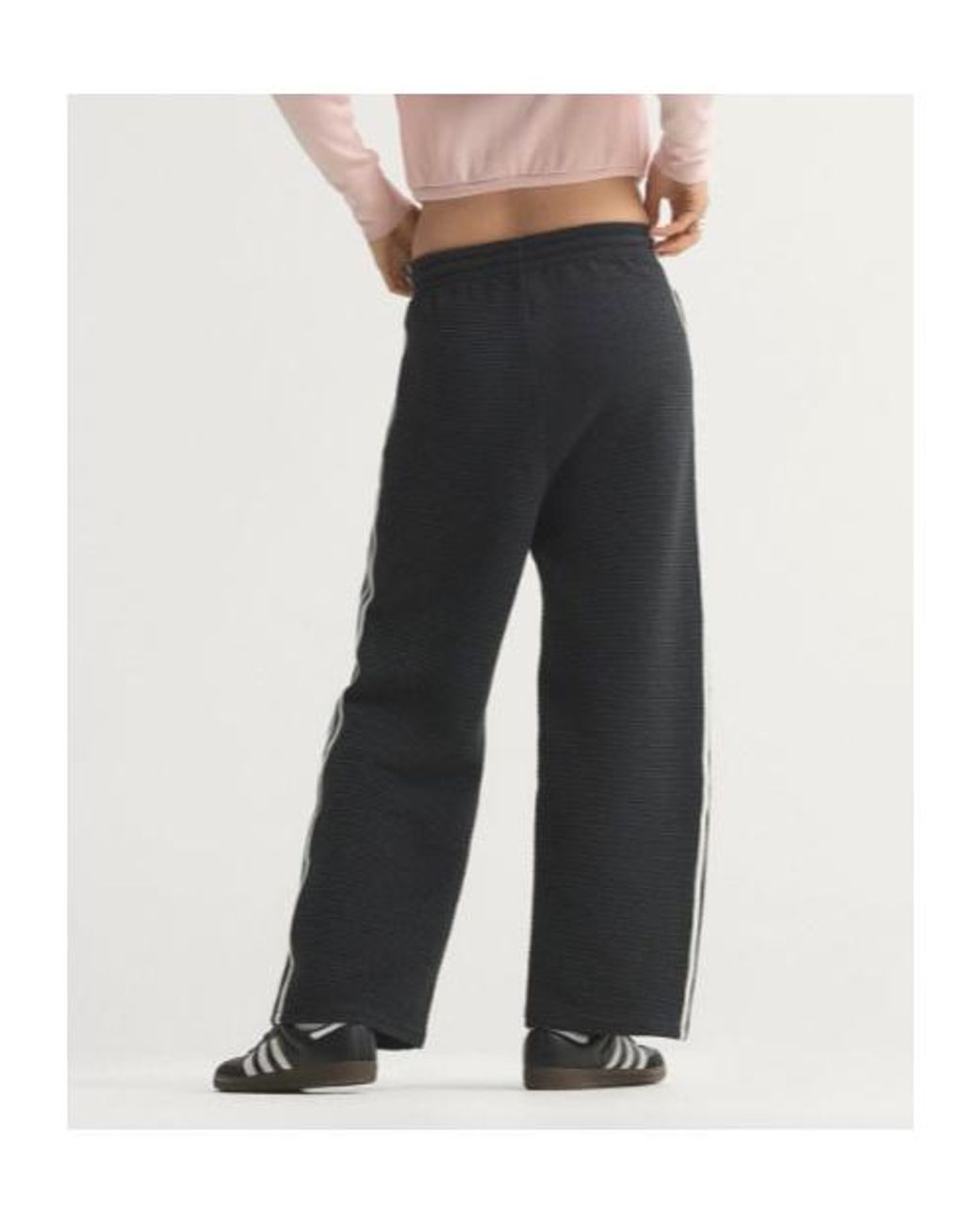 Adidas Blue Originals Firebird Cropped Track Pants