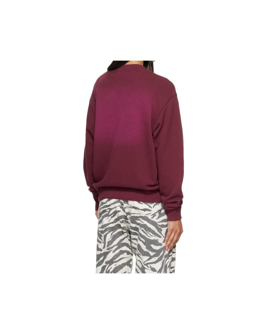 Rag & Bone Red Long-Sleeved Pullover