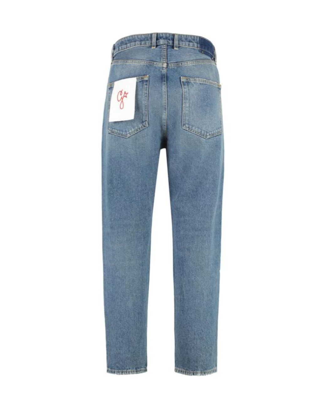 Golden Goose Deluxe Brand Blue Straight Leg Jeans for men