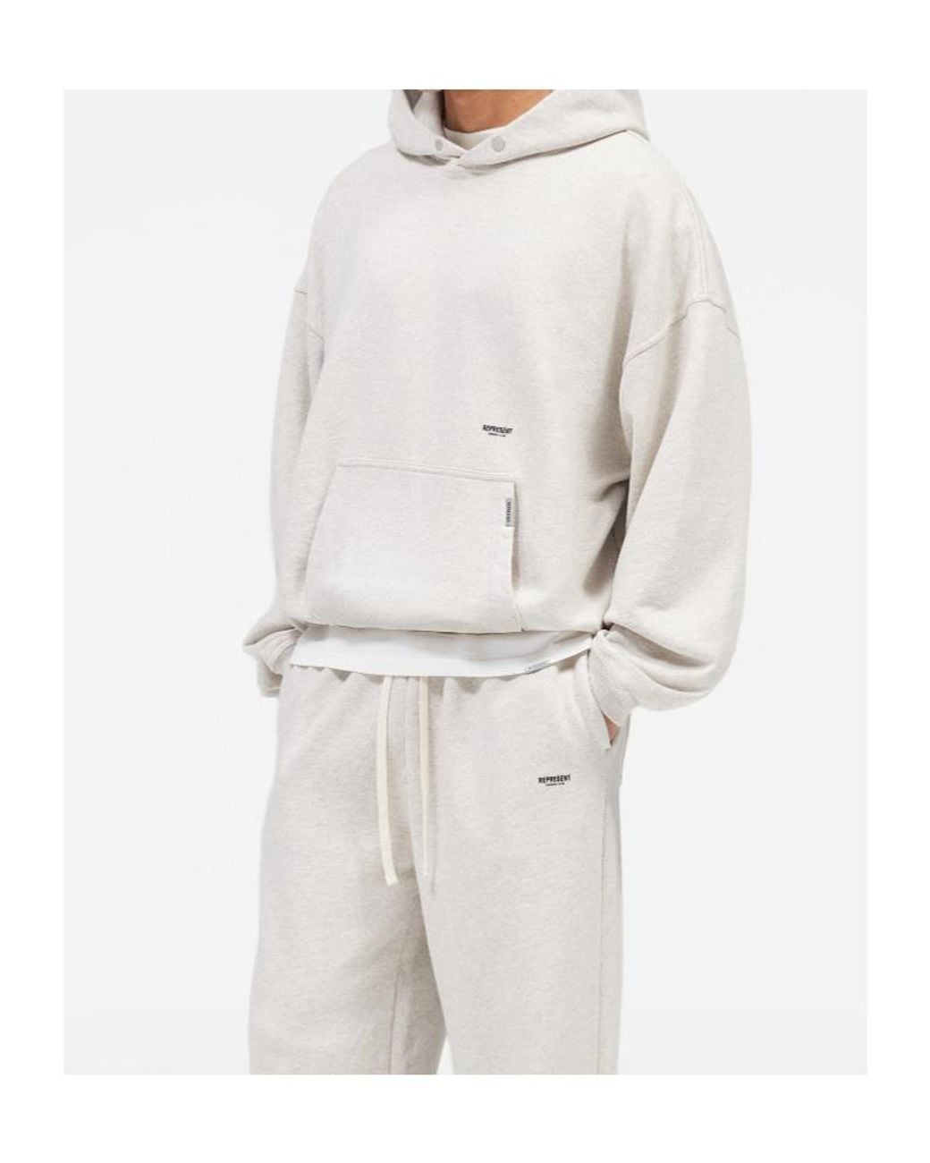 Represent White Micro Owners Club Hoodie for men