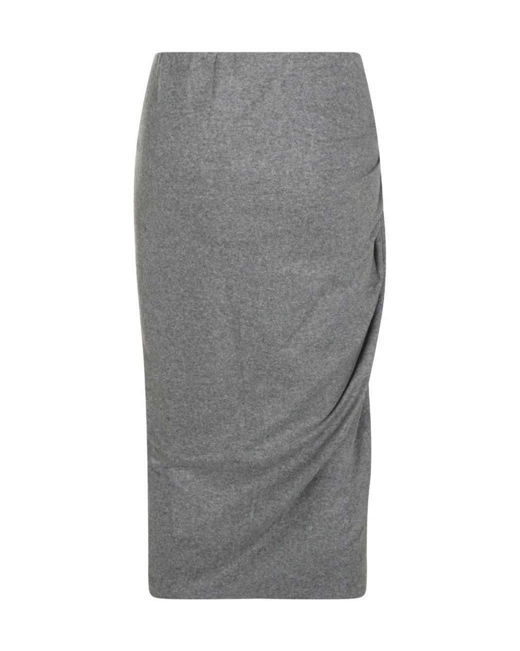 Isabel Marant Gray Isabel Marant Étoile Jeldia Draped Skirt