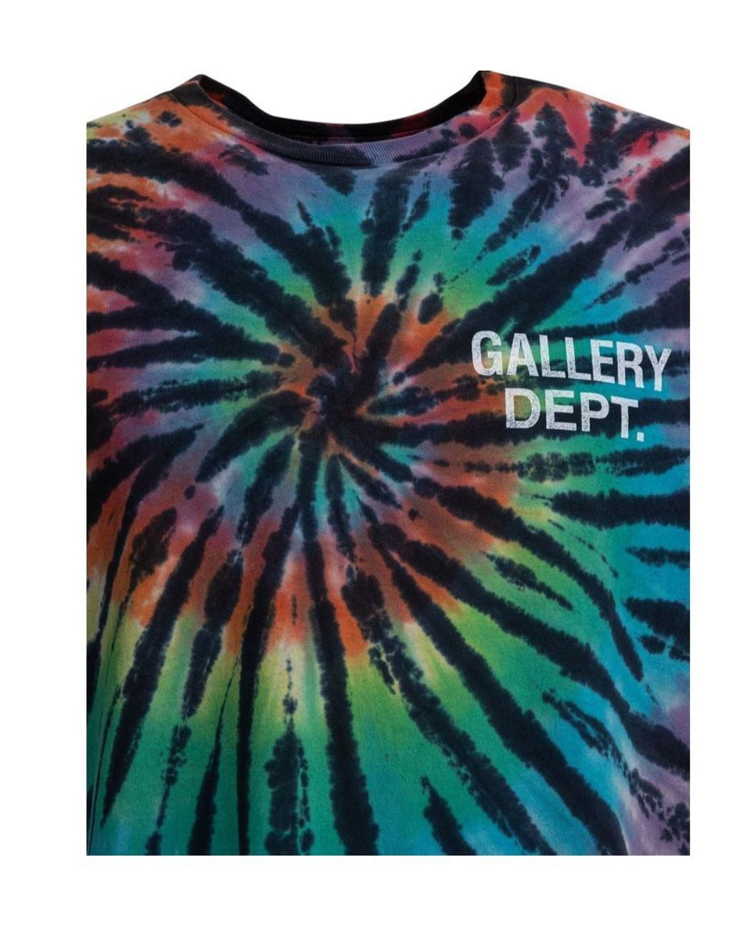 GALLERY DEPT. Blue Crew-Neck T-Shirt for men