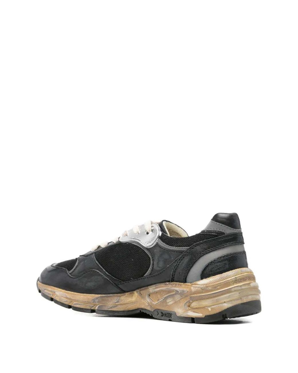 Golden Goose Deluxe Brand Black Golden Goose Deluxe Bran Running Dad Lace-Up Sneakers