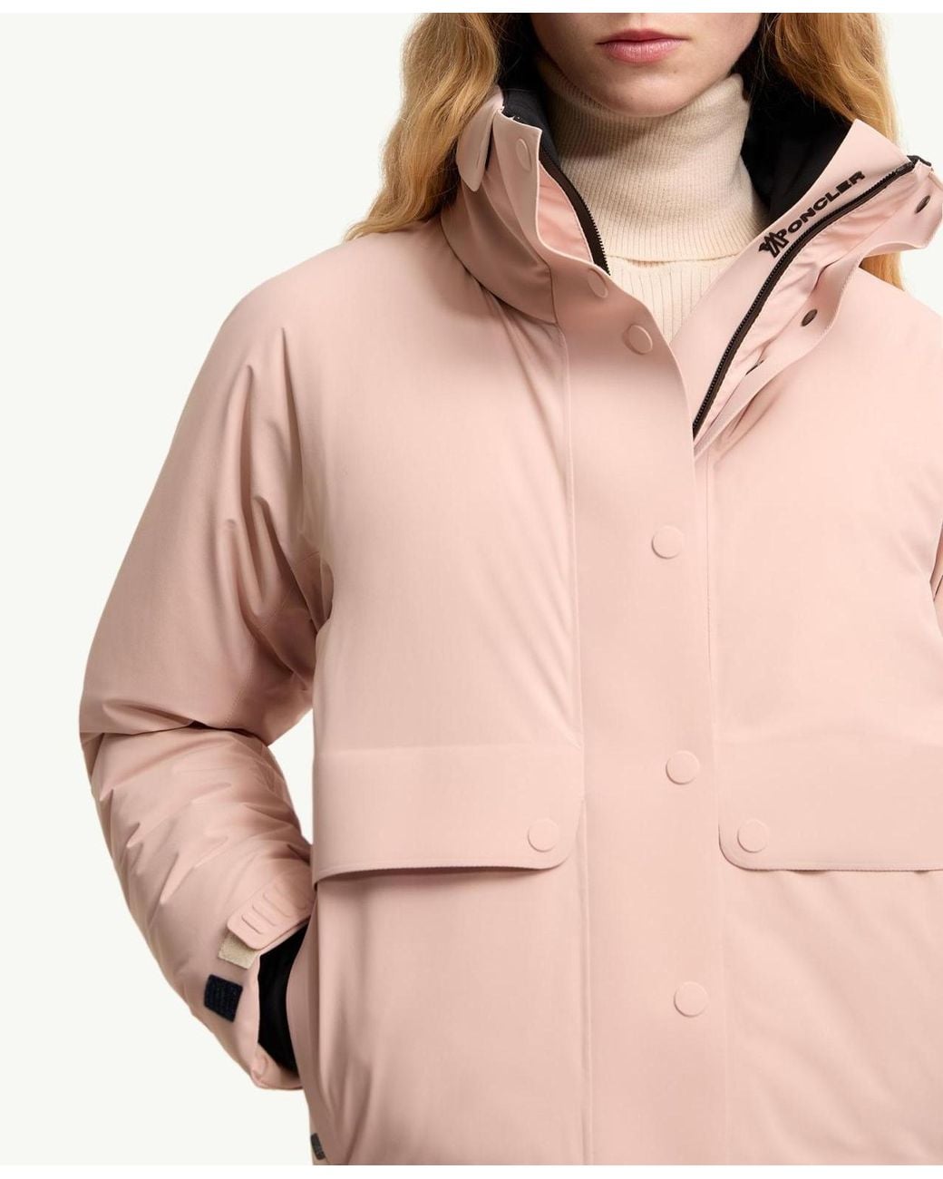 Moncler Pink Grenoble High Performance Ski Jacket