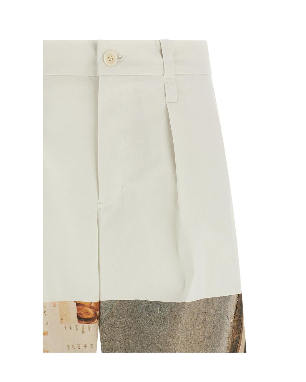 Issey Miyake White Street View Pants