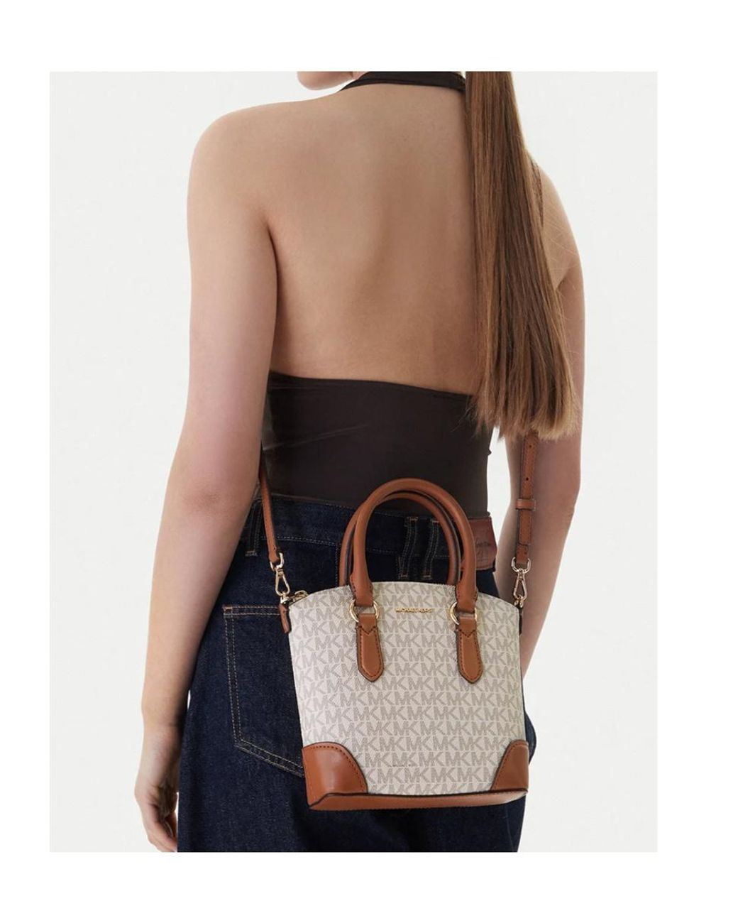 MICHAEL Michael Kors White Small Murphy Handbag