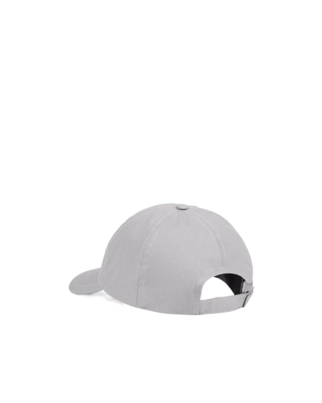Stone Island White Baseball Cap With Compass Patch for men