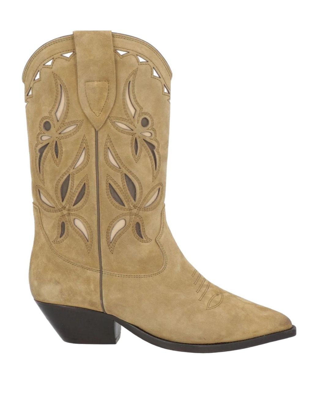 Isabel Marant Natural Colorful Leather Ankle Boots