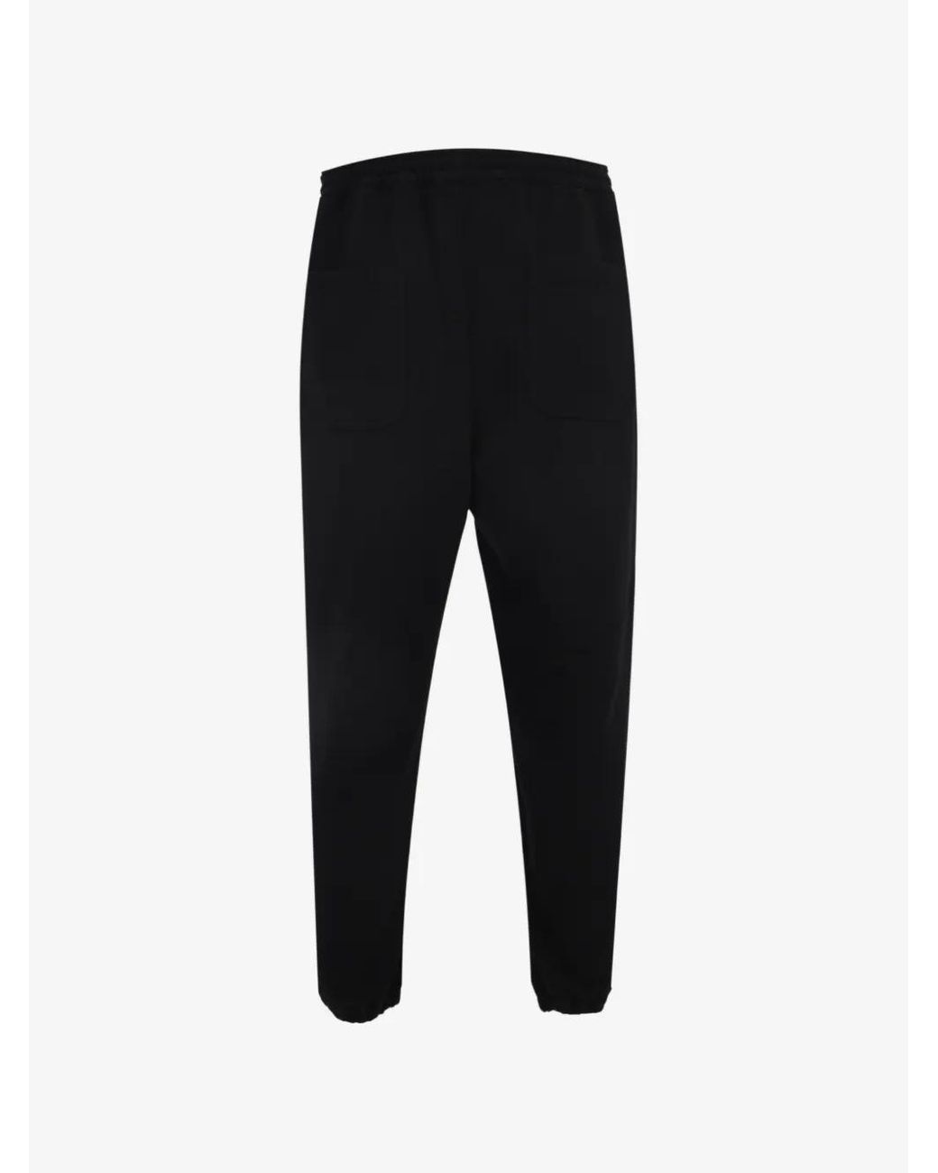 Comme des Garçons Black Drawstring Athletic Pants for men