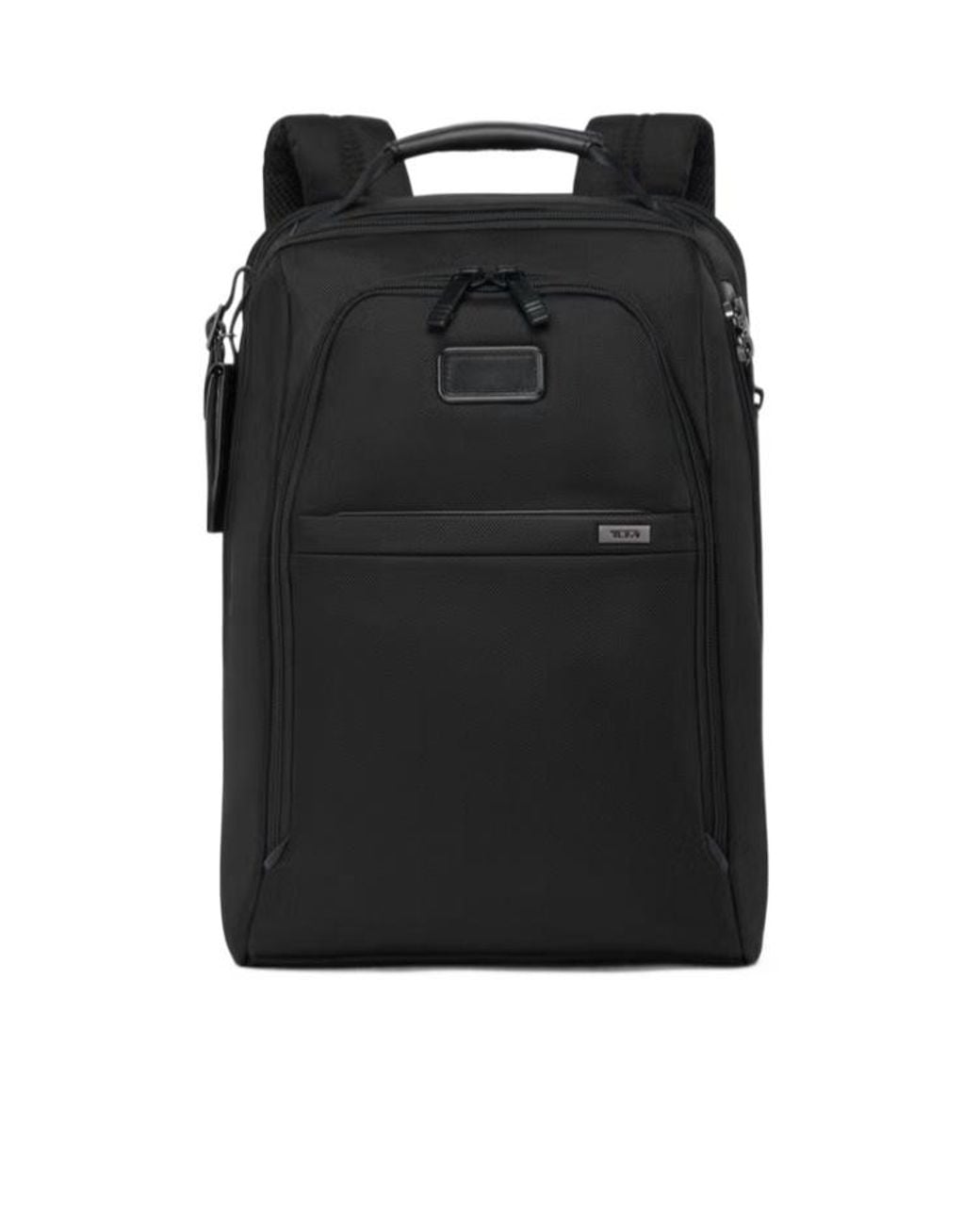 Tumi Black Expandable Laptop Backpack for men