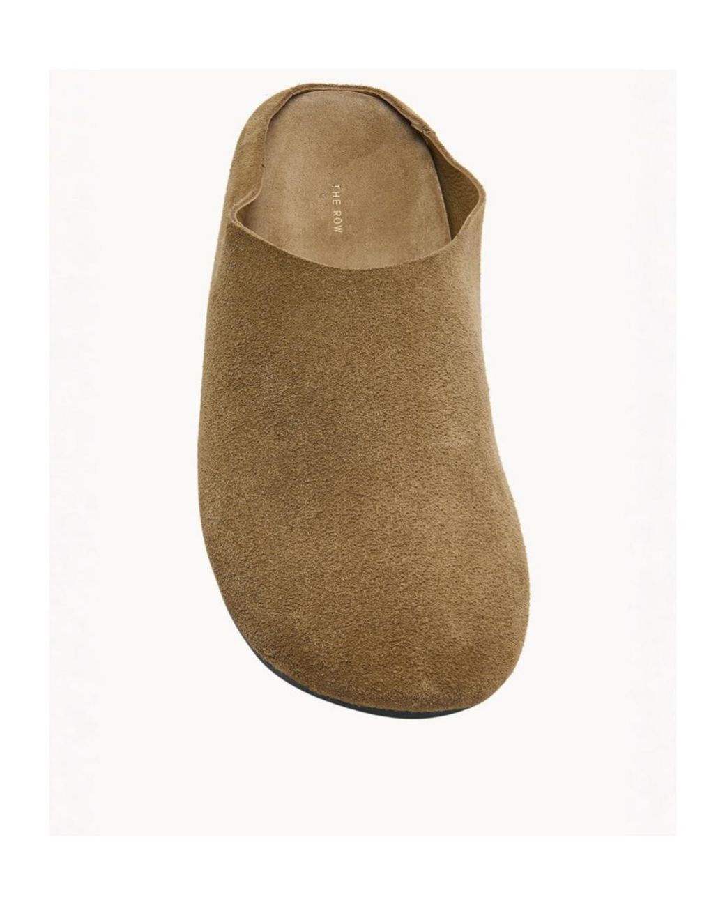 The Row Brown Hudson Slides for men