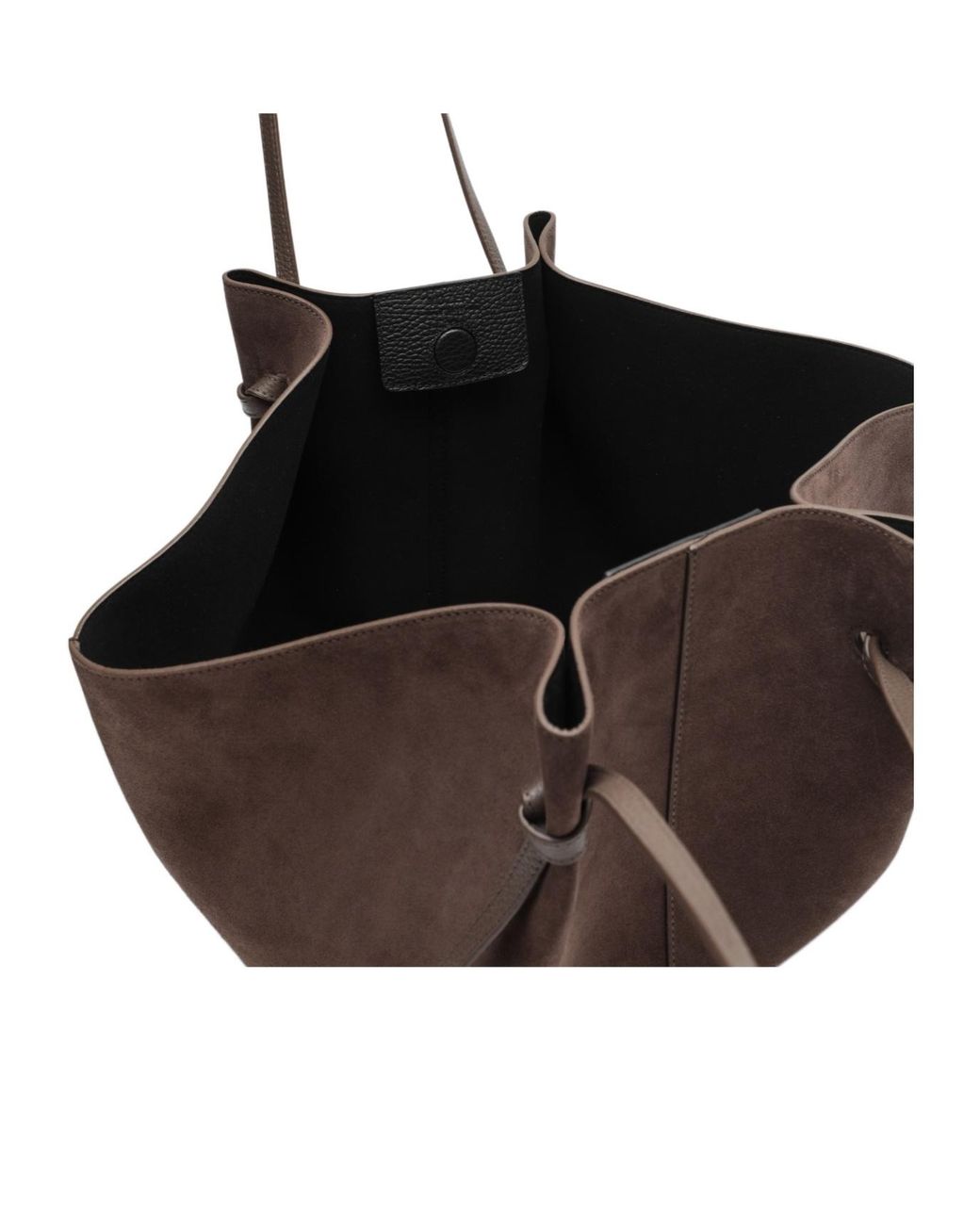 Yuzefi Brown Mochi Large Tote Bag