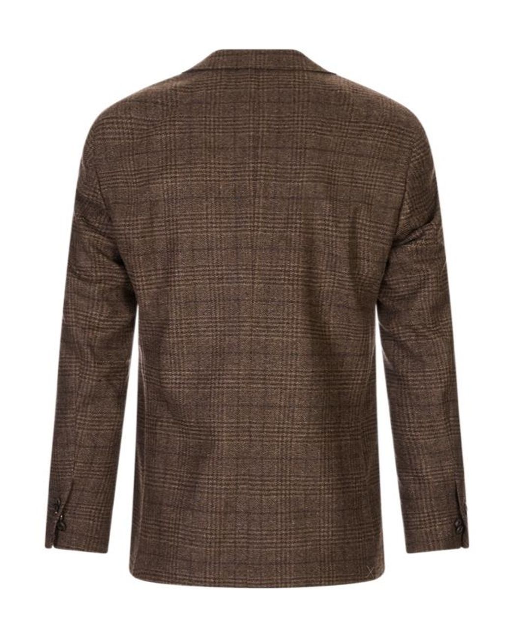 Corneliani Brown Two Buttons Blazer for men