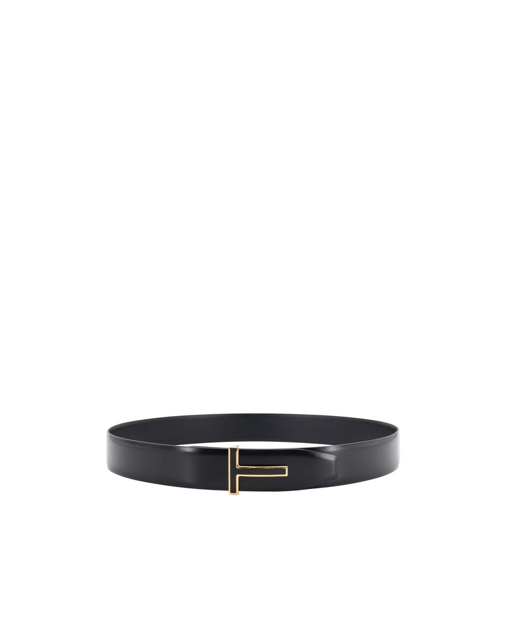 Tom Ford White Logo Buckle Belt for men