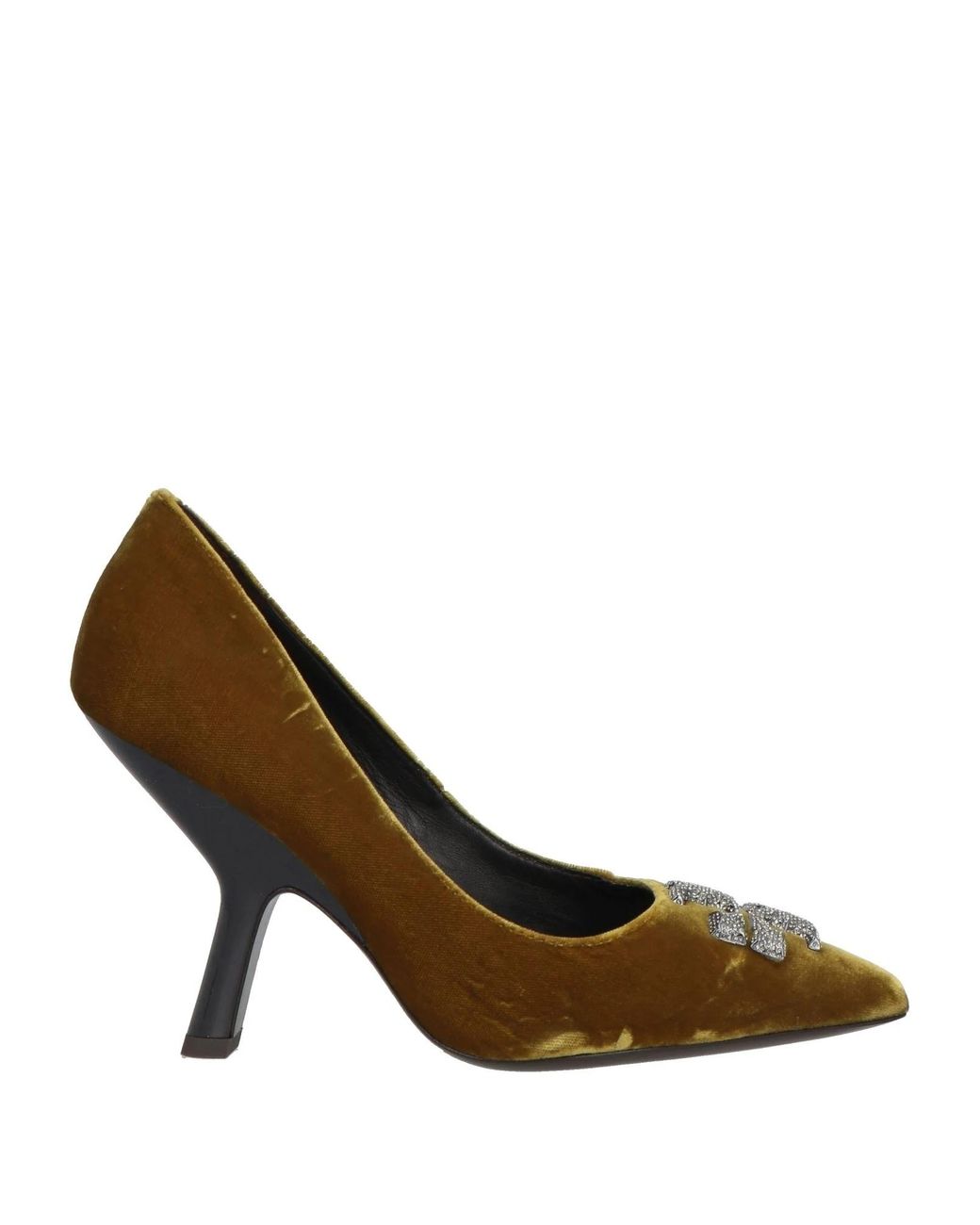 Tory Burch Brown Pumps Textile Fibers