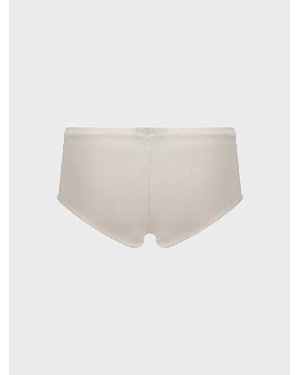 Tom Ford White Logo Plaque Briefs