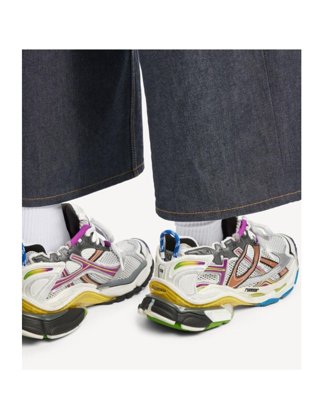 Balenciaga Blue Runner Sneaker for men