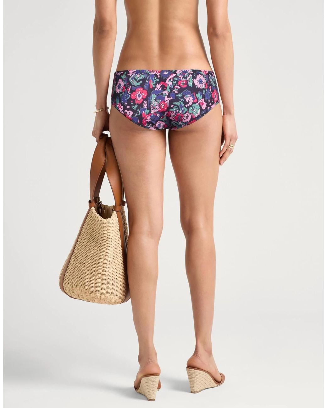 Isabel Marant Blue Floral Short Bikini