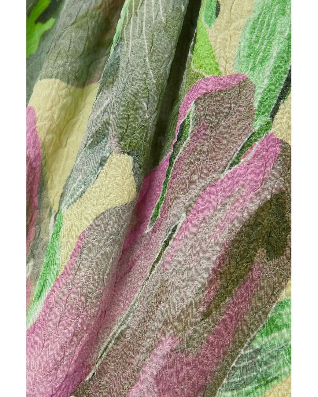 Dries Van Noten Green Floral Jumpsuit