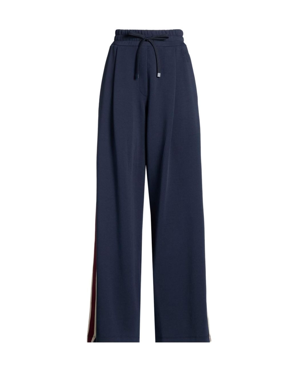 Weekend by Maxmara Blue Solid-Colored Sweatpants