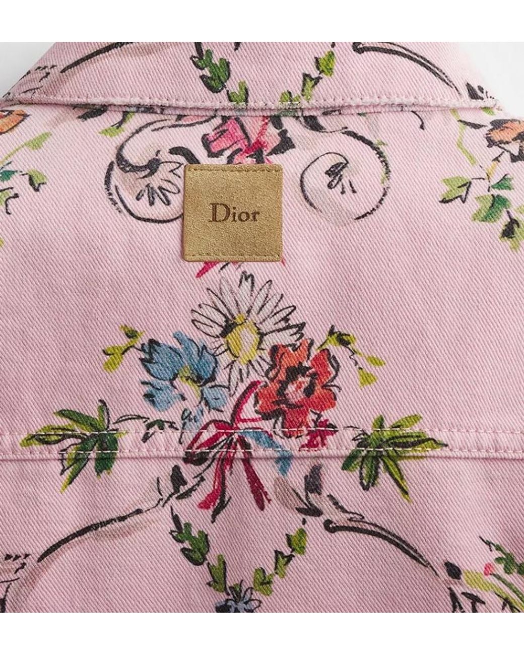 Dior Pink Iviera Cropped Jacket
