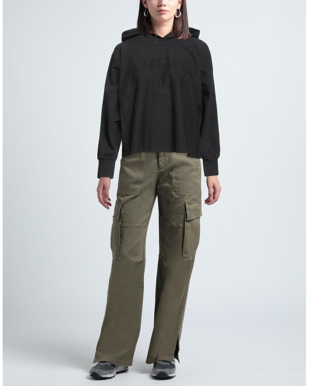 Maison Margiela Black Hooded Track Jacket