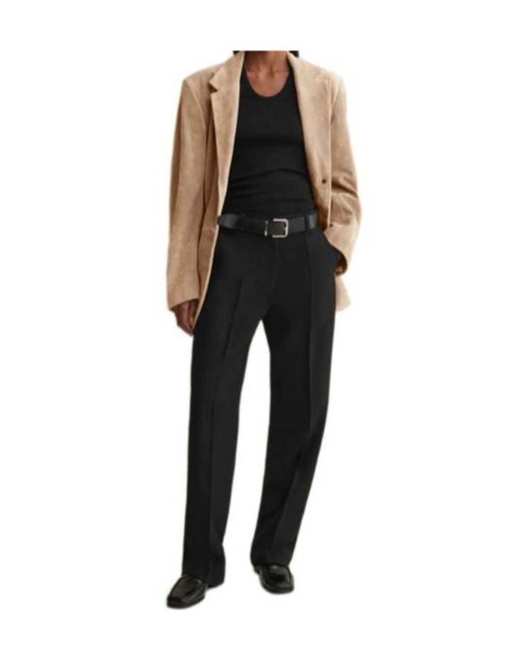 Arma Natural Benny Textured Suede Jacket