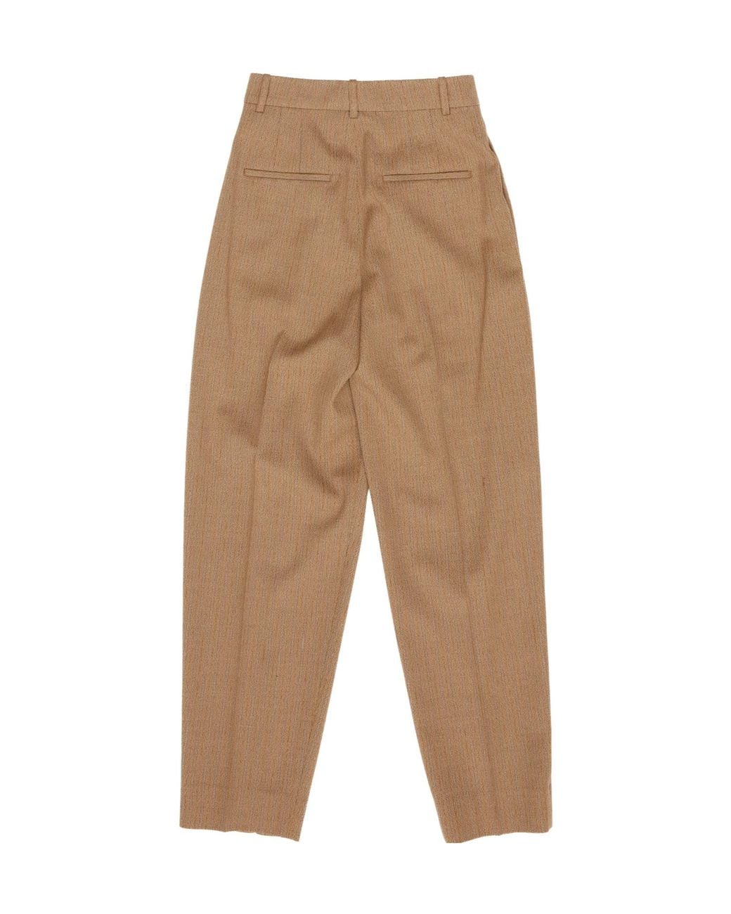 Rohe Natural Casual Trousers With Belt Loops