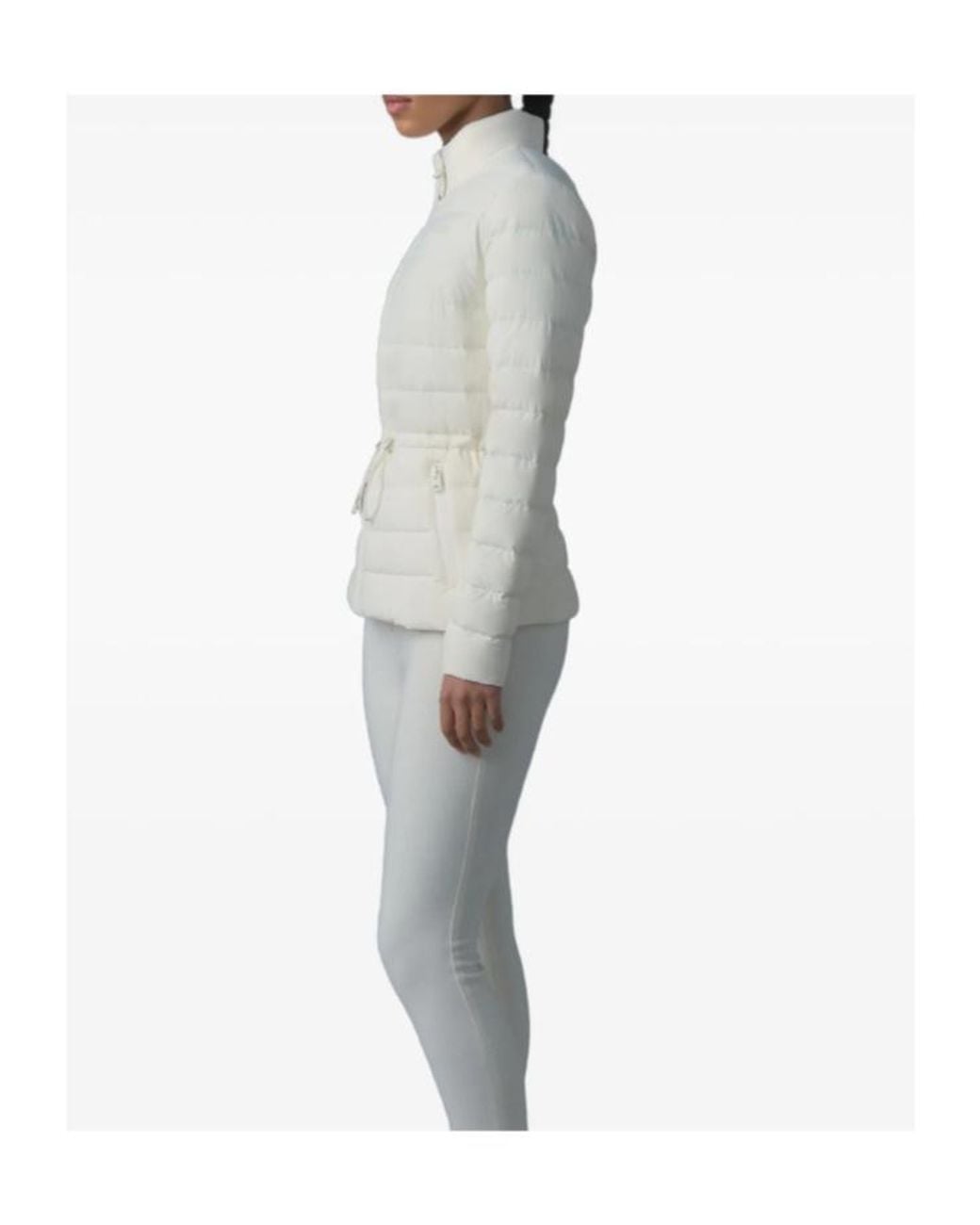 Mackage White Jacyey-City Drawstring Jacket
