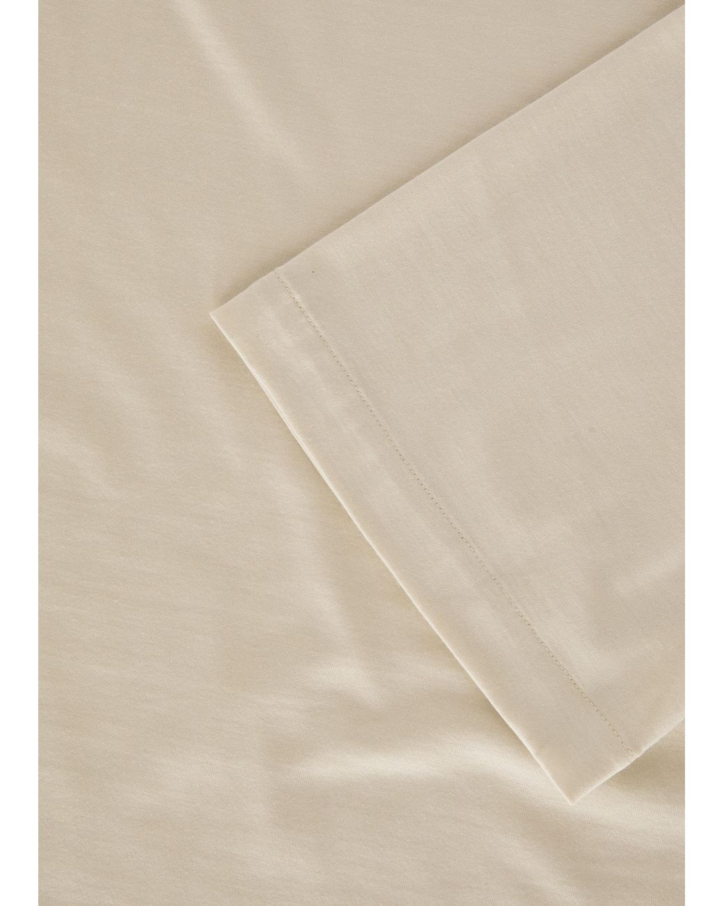 Loro Piana Natural Plain Jersey T-Shirt