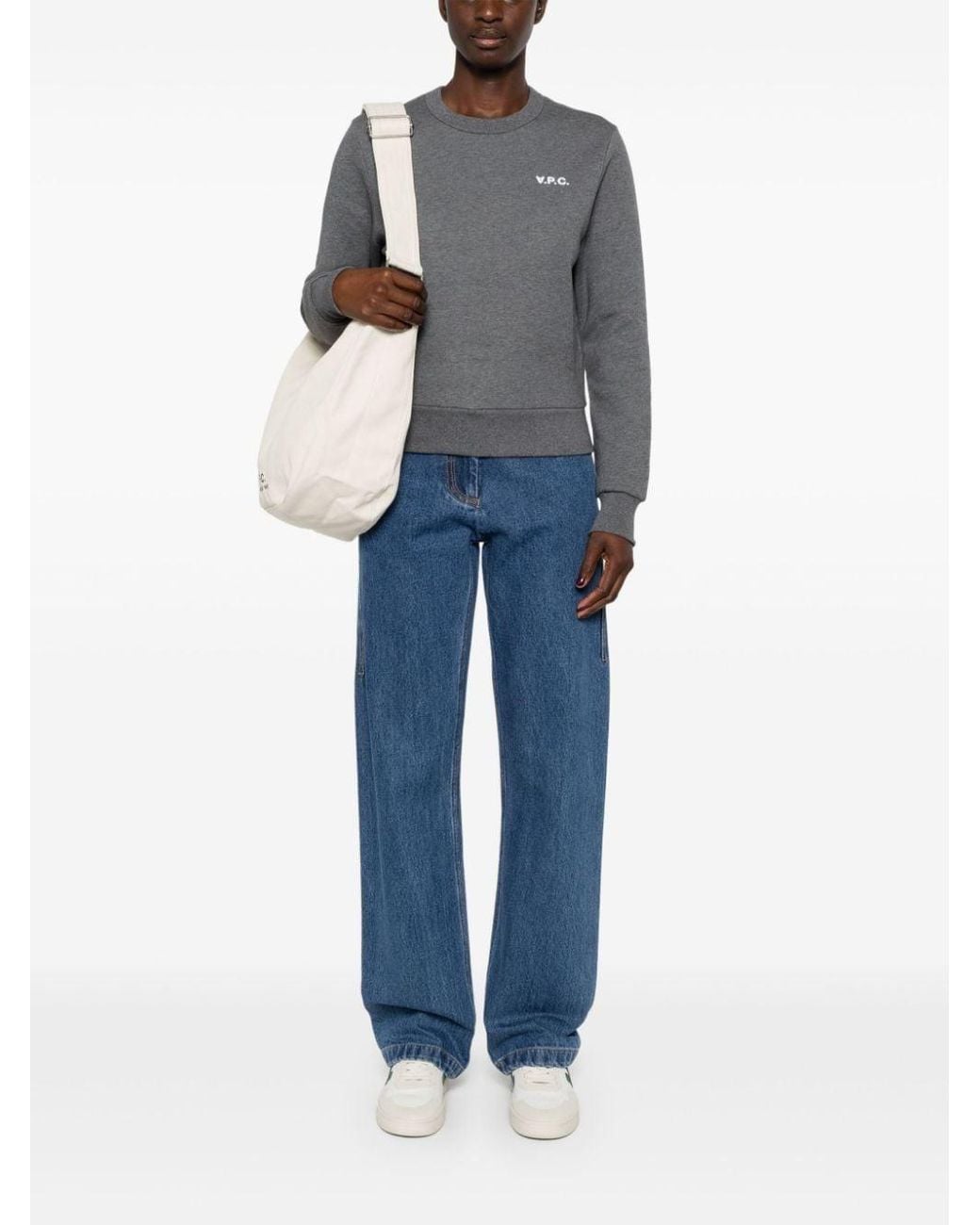 A.P.C. Gray Sweatshirts